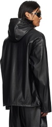 Diesel Black J-Micc Faux-Leather Jacket