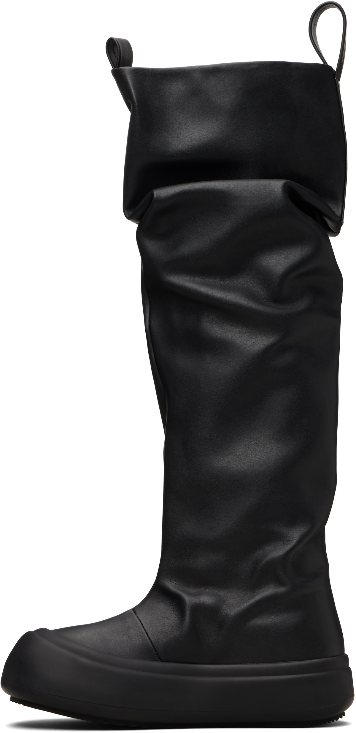 YUME YUME Black Fisherman Tall Boots