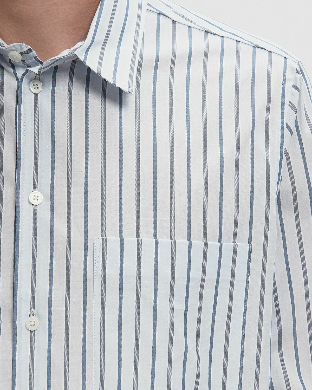 Samsøe & Samsøe SARYAN J SHIRT White Mens Longsleefe
