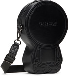 BAPE Black Baby Milo Faux-Leather Bag