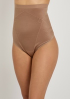 Spanx Invisible High-waist Sculpting Thong Nude
