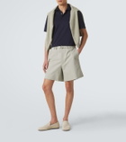 Fedeli Cotton jersey polo shirt