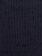 Stòffa - Wool-Seersucker Jacket - Blue
