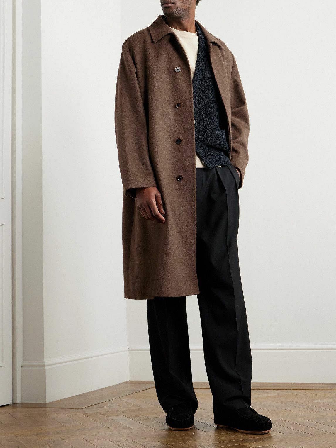 Auralee - Camel Hair Coat - Brown Auralee