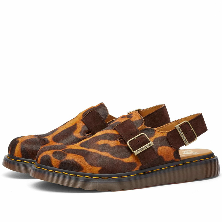 Photo: Dr. Martens Men's Jorge Slingback Shoe in Ocelot Hair On