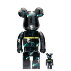 Medicom Oasis Knebworth 1996 (Liam Gallagher) Be@rbrick in Black 100%/400%