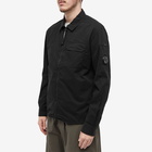 C.P. Company Men's Arm Lens Overshirt in Black