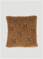 Monogram Cushion in Camel