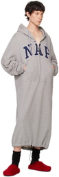doublet Gray 'Power Nap' Hoodie