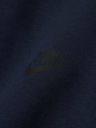 Nike - Slim-Fit Tapered Cotton-Blend Tech-Fleece Sweatpants - Blue