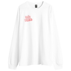 Brain Dead Men's Judgement Long Sleeve T-Shirt in White