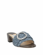 Jimmy Choo Womens Sandals Slate in Blue