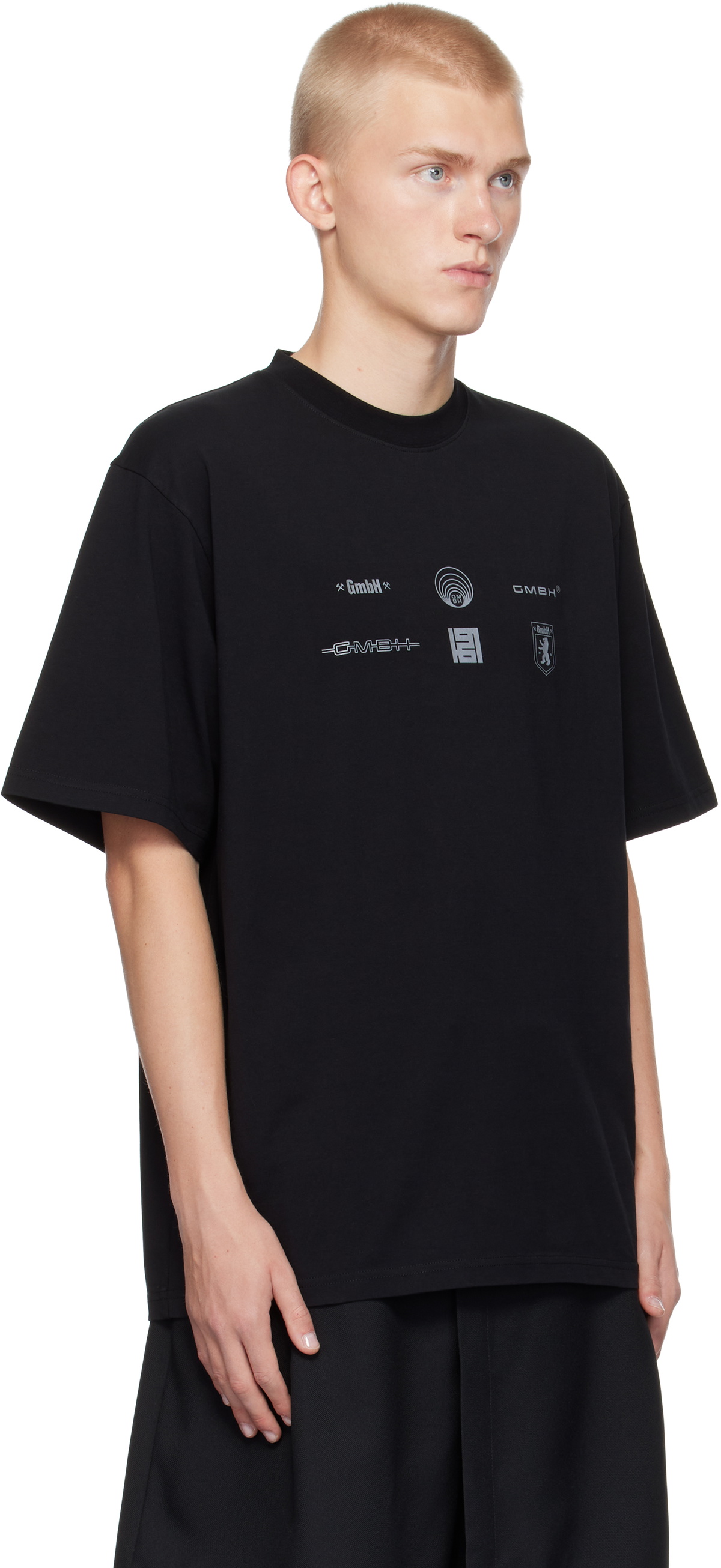 GmbH Black T1 Corp T-shirt