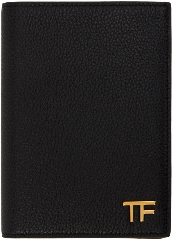 Photo: TOM FORD Black T Line Passport Holder