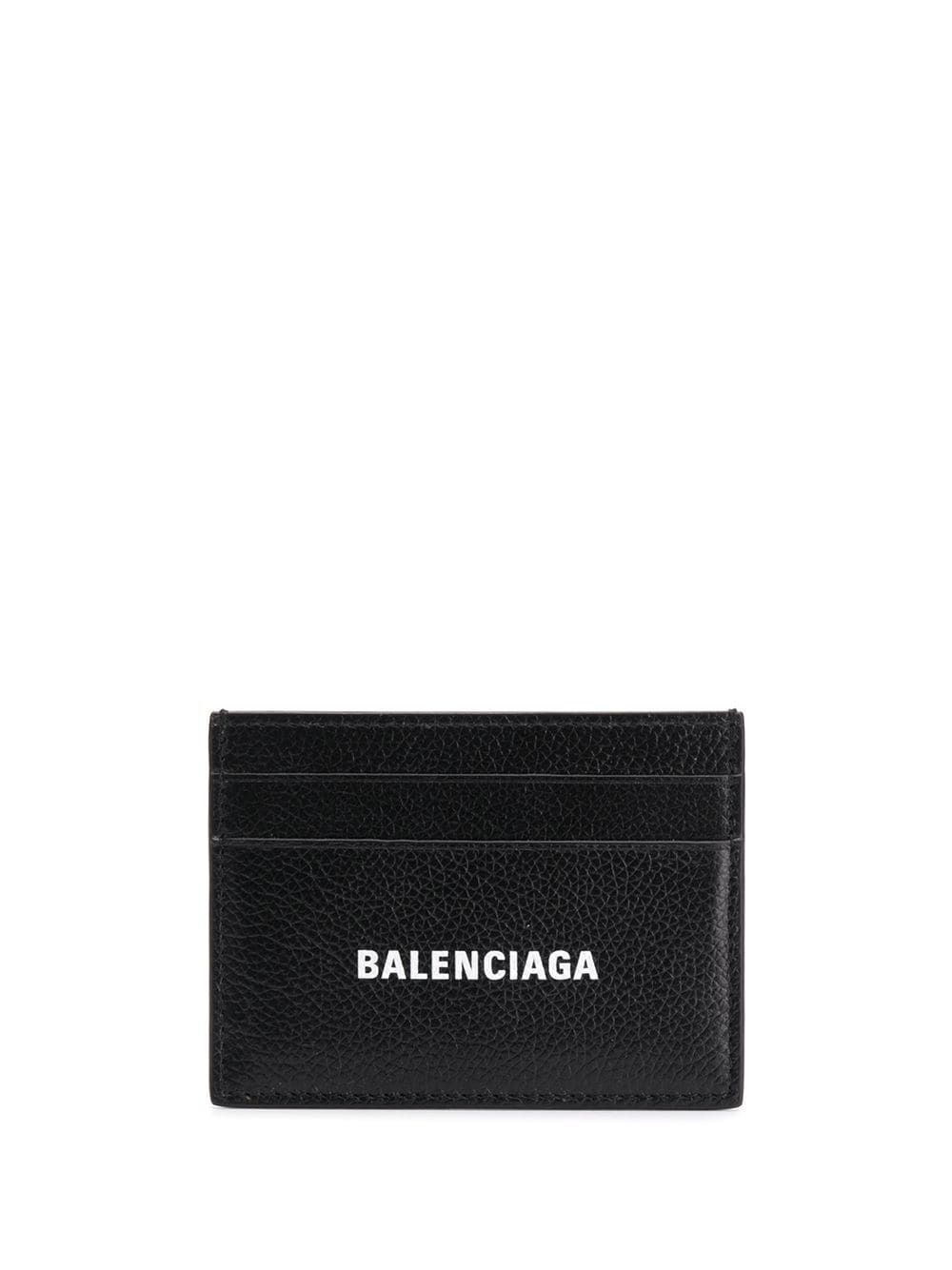 BALENCIAGA - Cash Leather Credit Card Case Balenciaga