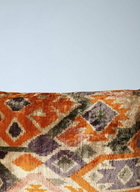 Les-Ottomans Geometric Patterned Cushion