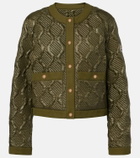 Moncler Libellule quilted down jacket