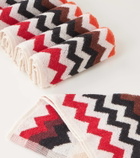 Missoni Zigzag set of 6 cotton face towels