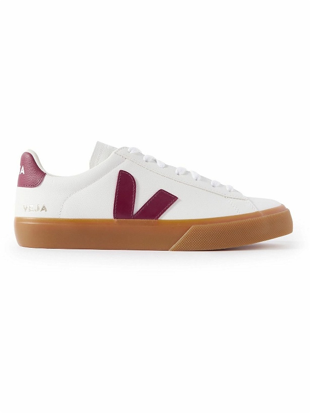 Photo: Veja - Campo Leather Sneakers - White