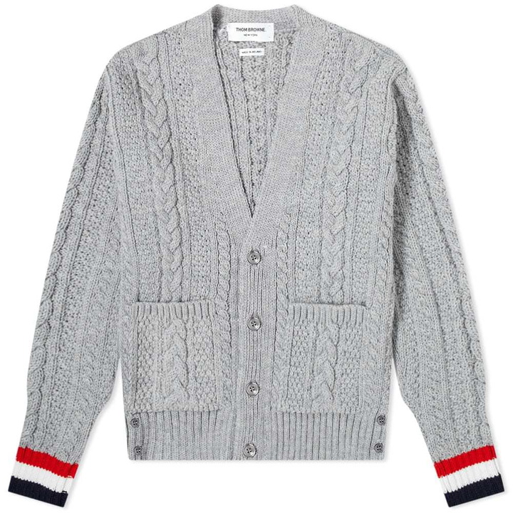 Photo: Thom Browne Classic Aran Cardigan