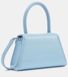 Self-Portrait The Bow Micro leather tote bag