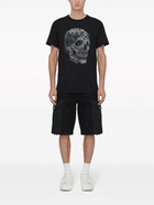 ALEXANDER MCQUEEN - Crystal Skull Print Organic Cotton T-shirt