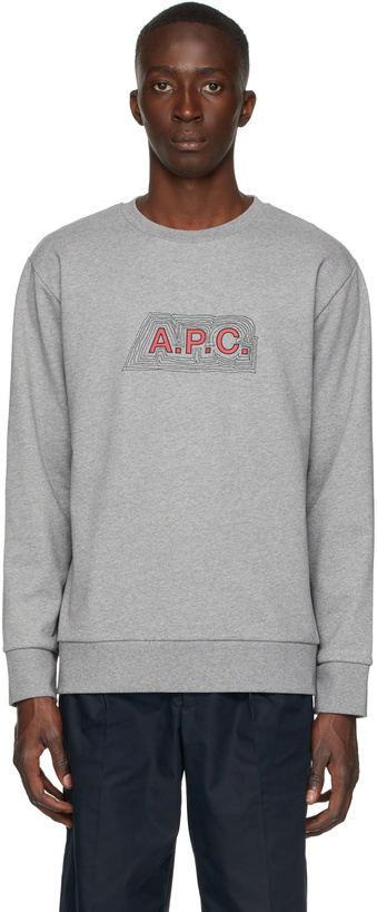 Photo: A.P.C. Grey James Sweatshirt