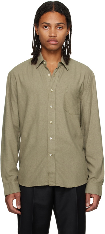Photo: Our Legacy Beige Classic Shirt