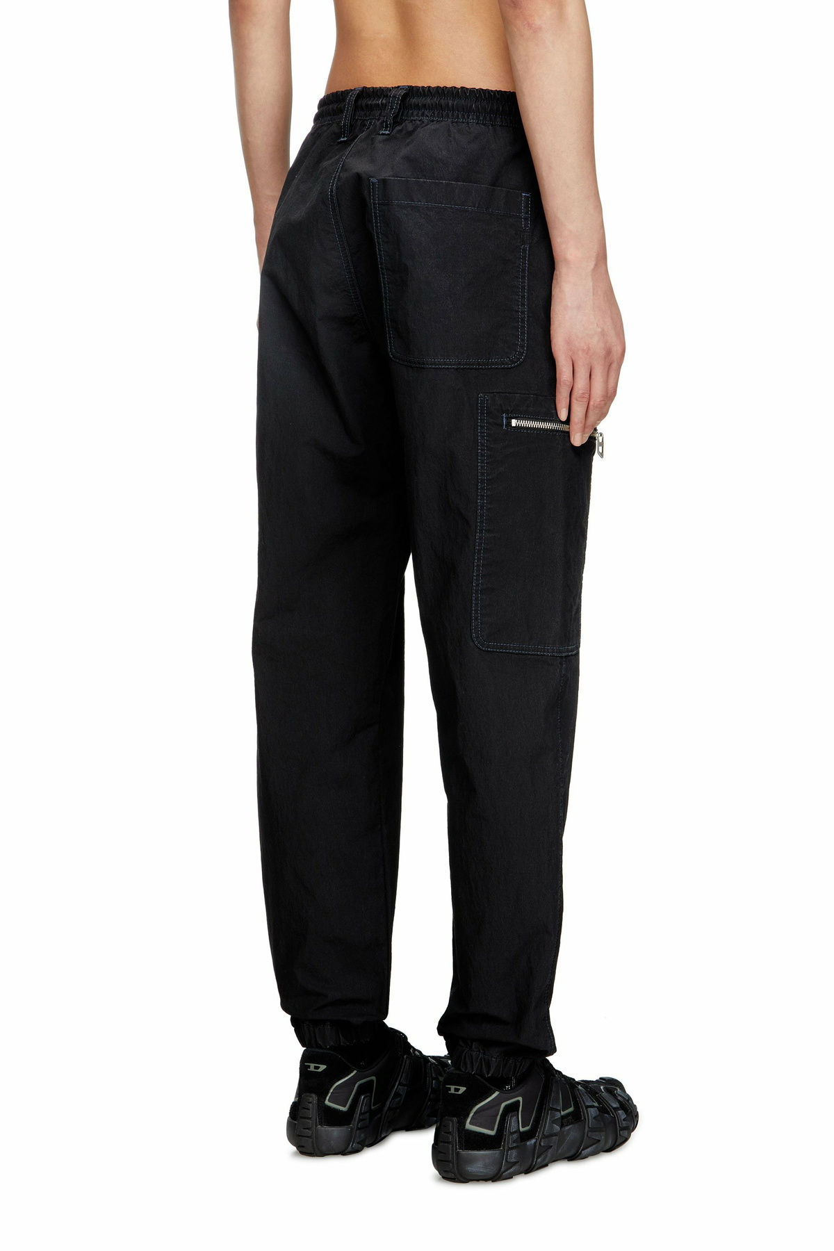 Pantalone Uomo Vintage Basic Jogger SL Nero
