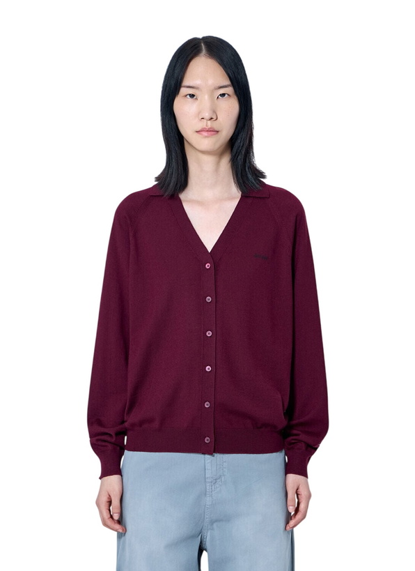 Photo: Miu Miu Knit Cardigan with Logo