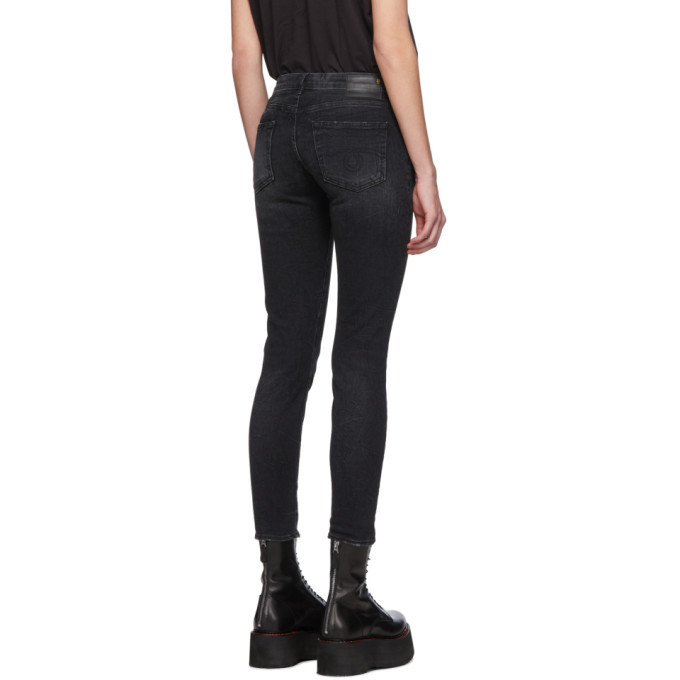 R13 Black Skinny Boy Jeans