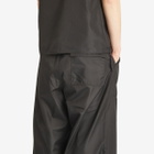 Taion Men's Military Reversible Wide Trousers in Black