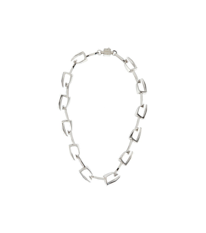 Photo: Givenchy - Giv Cut silver-toned necklace