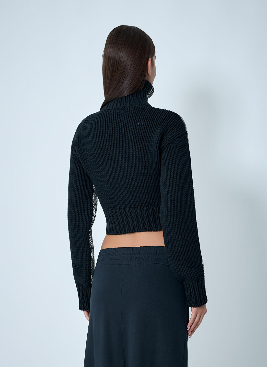 VAQUERA Coated Rib Cardigan