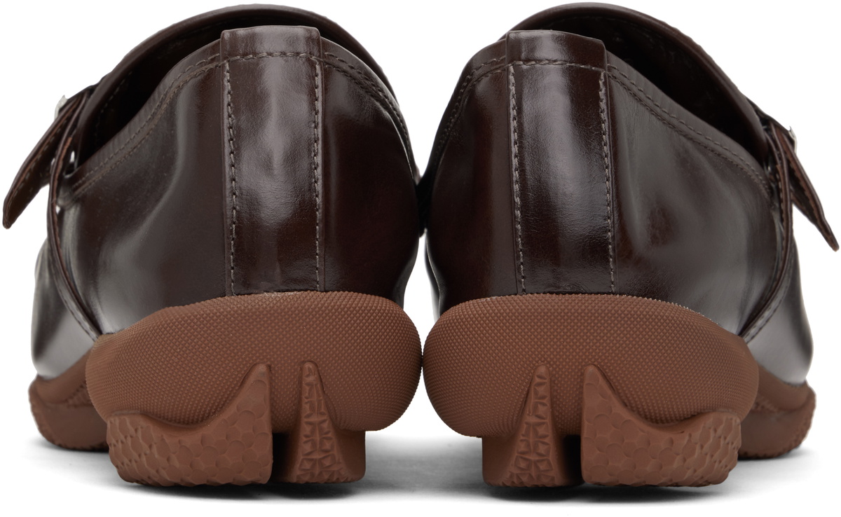 Kiko Kostadinov Brown Sonia Buckled Loafers Kiko Kostadinov