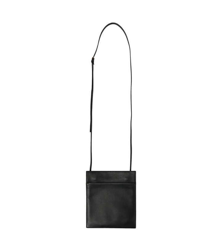 Photo: The Row - Pocket leather crossbody bag