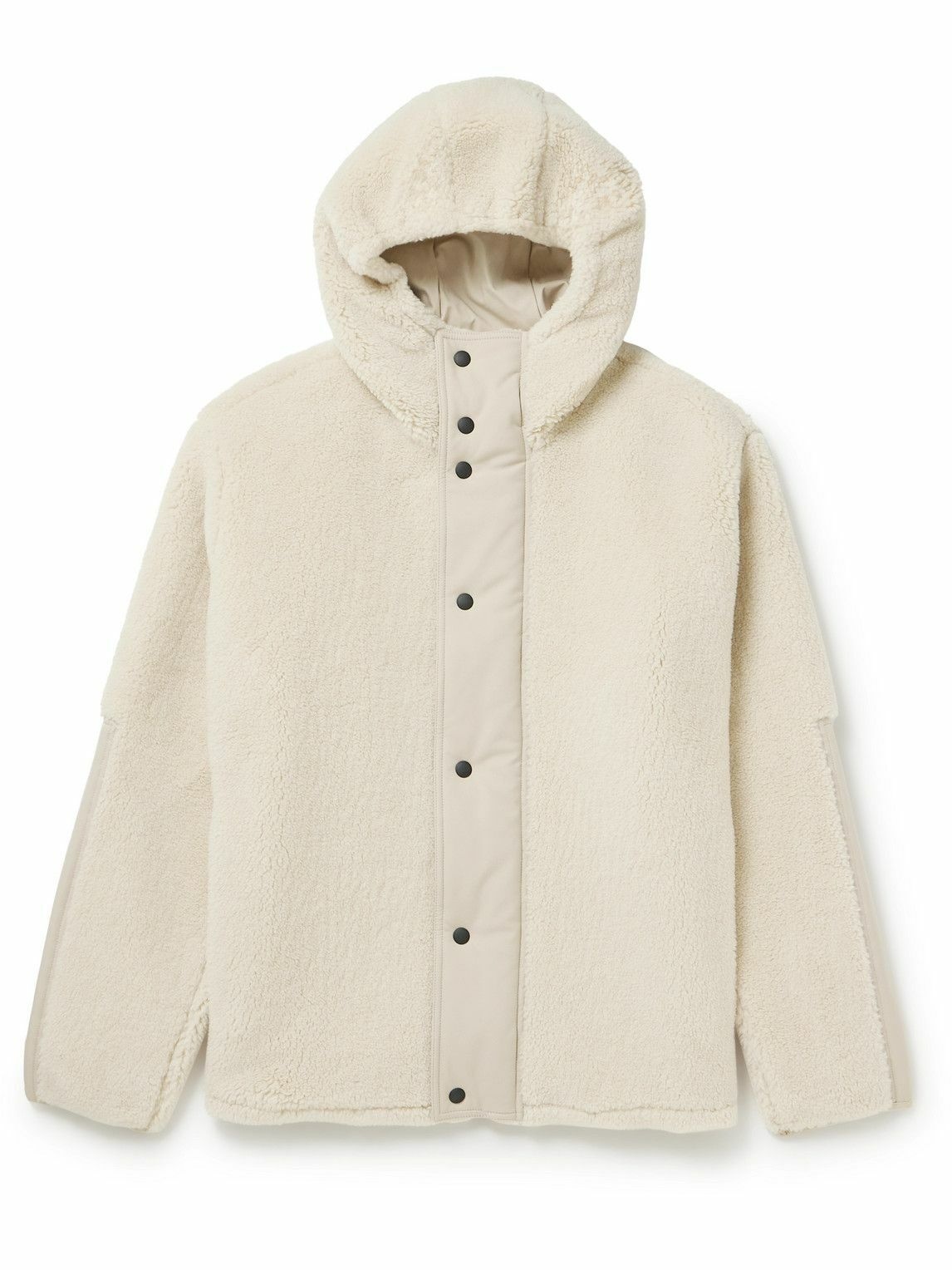 Loro Piana - Shell-Trimmed Cashmere and Silk-Blend Fleece Jacket ...