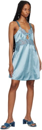 Tach Blue Rina Minidress