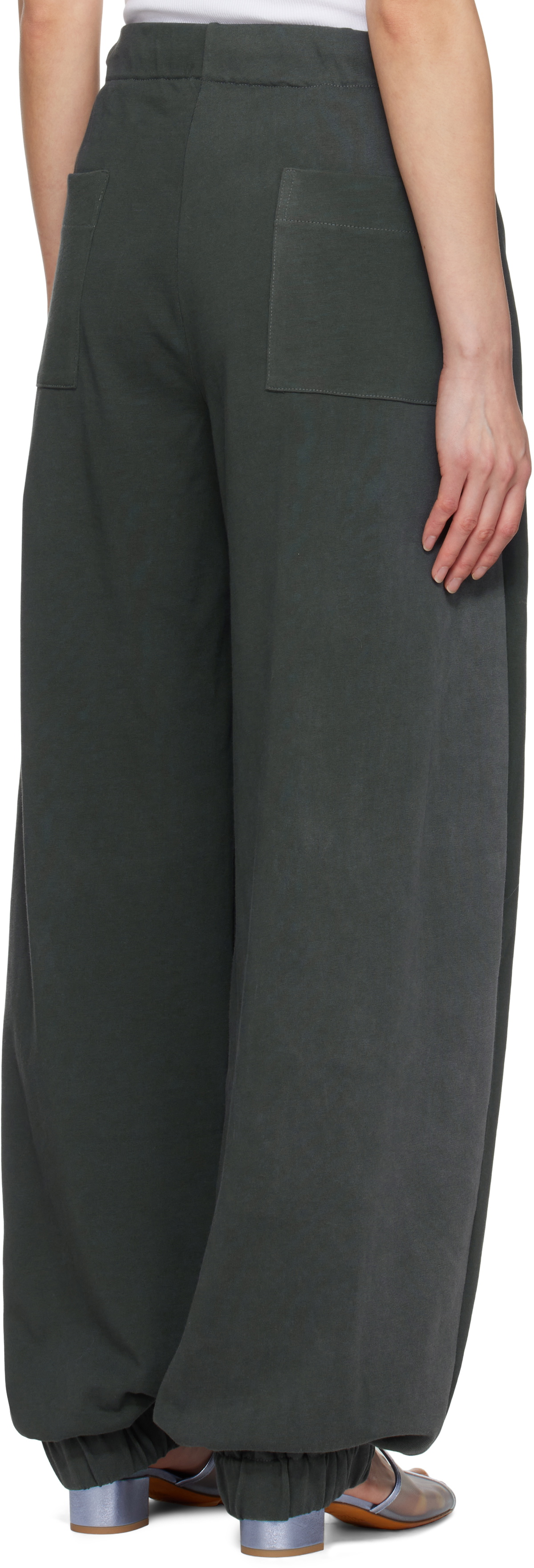 Serapis Gray Light Cotton Sweatpants