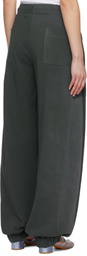 Serapis Gray Light Cotton Sweatpants