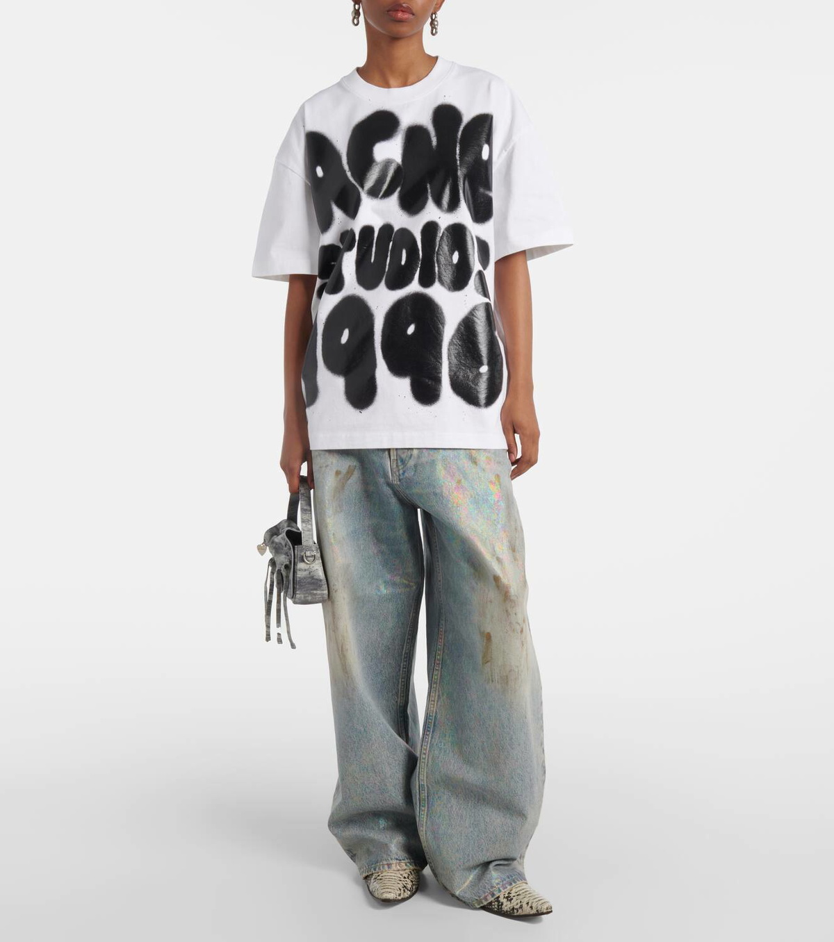 【関税・送料込】Acne Studios Eresa ジャージーTシャツ Acne Studios Eresa cotton jersey T-shirt Acne Studios