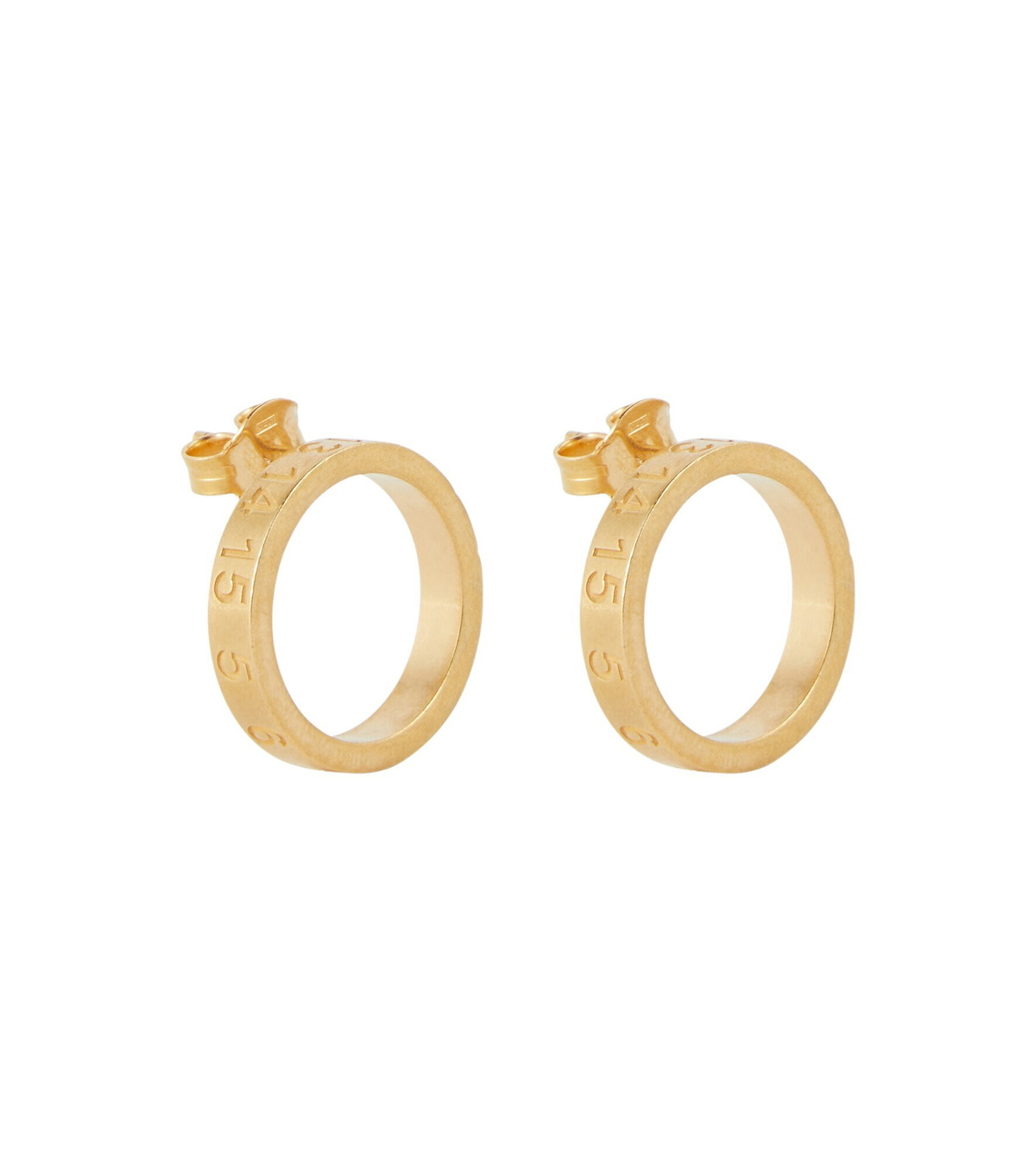 Maison Margiela Gold Silver Earrings main image 0