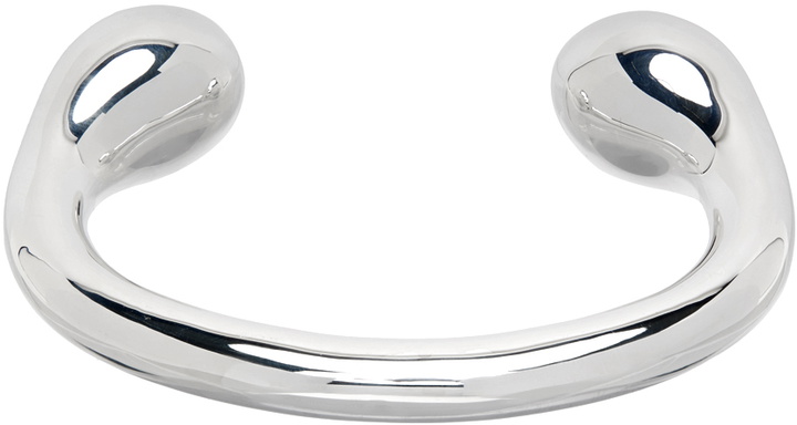Photo: Jil Sander Silver Open Cuff Bracelet