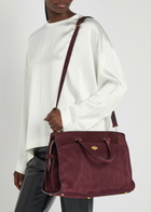 Metier Private Eye Suede Tote bag - Burgundy - One Size