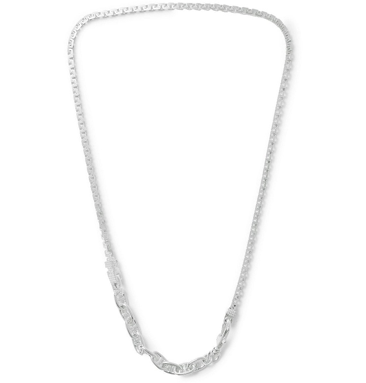 Photo: Martine Ali - Sterling Silver Chain Necklace - Silver