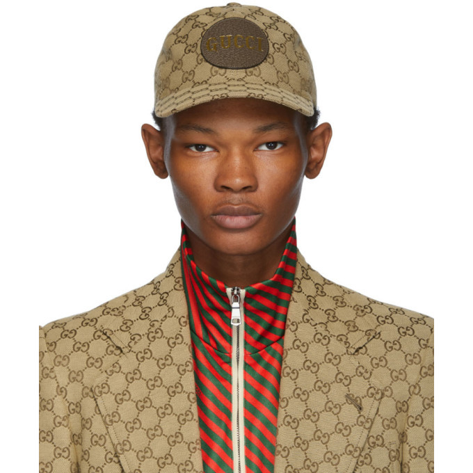 Photo: Gucci Beige GG Patch Cap