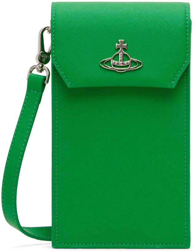 Photo: Vivienne Westwood Green Phone Pouch
