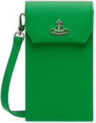 Vivienne Westwood Green Phone Pouch