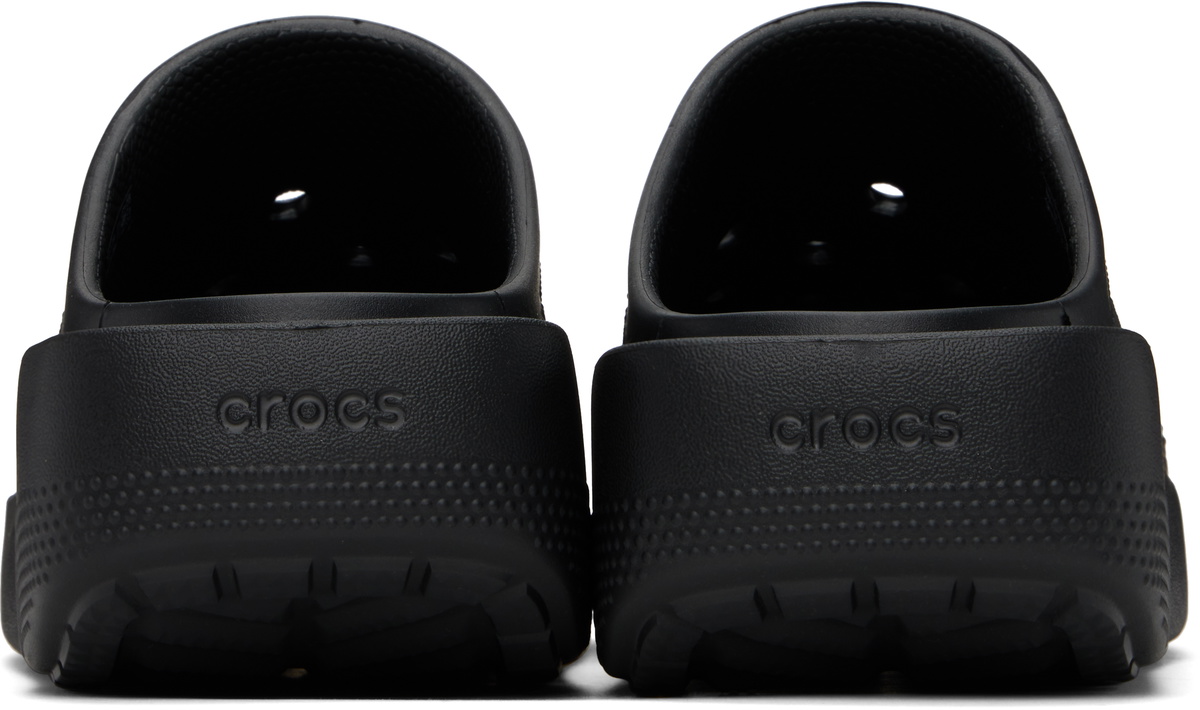 Crocs Black Classic Blunt Toe Clogs Crocs