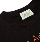 Aries - Printed Cotton-Jersey T-Shirt - Men - Black